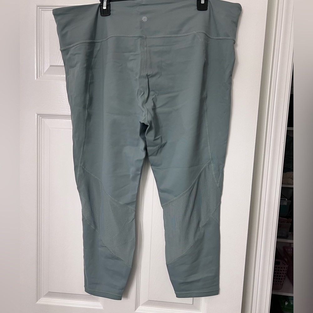 Athleta Charcoal Gray Leggings - Picture 3 of 4